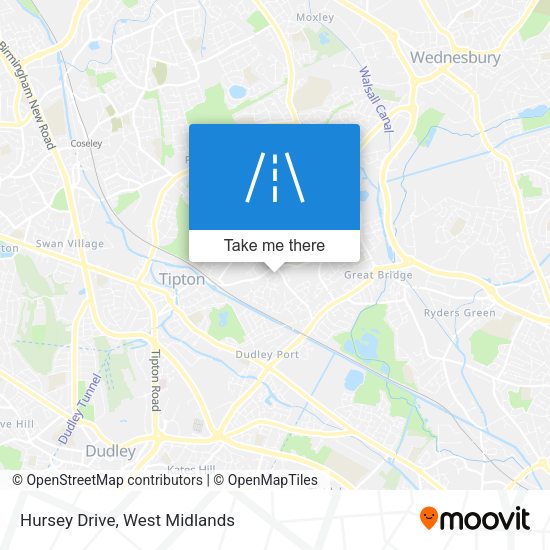 Hursey Drive map
