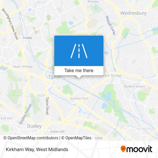 Kirkham Way map