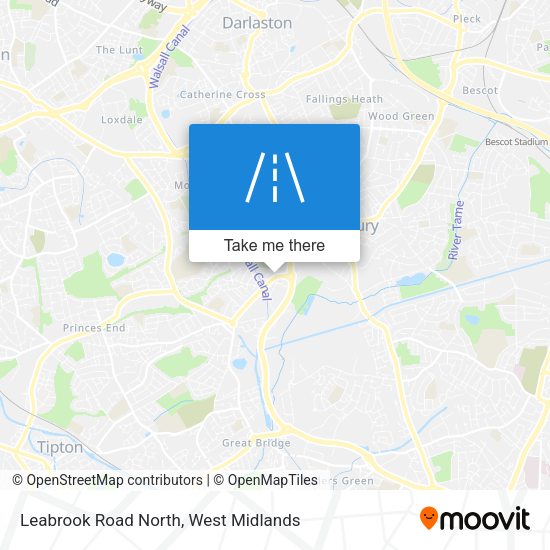 Leabrook Road North map