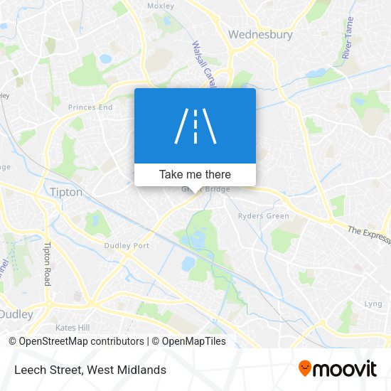 Leech Street map