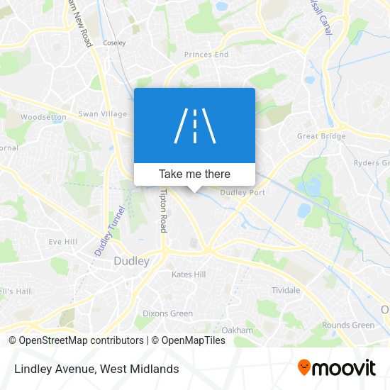 Lindley Avenue map