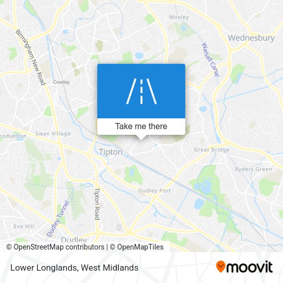 Lower Longlands map