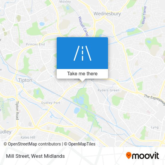 Mill Street map