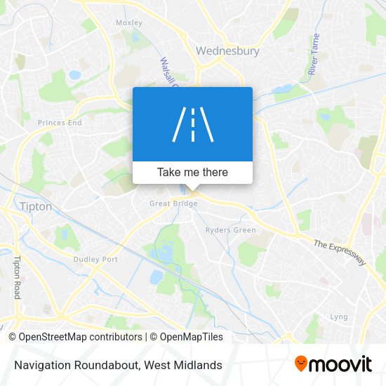Navigation Roundabout map