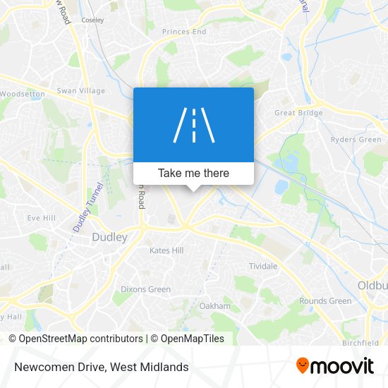 Newcomen Drive map