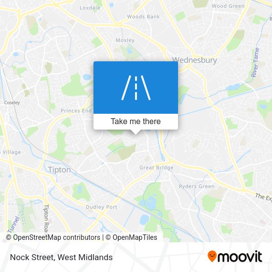 Nock Street map