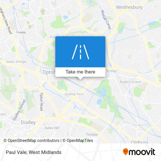 Paul Vale map