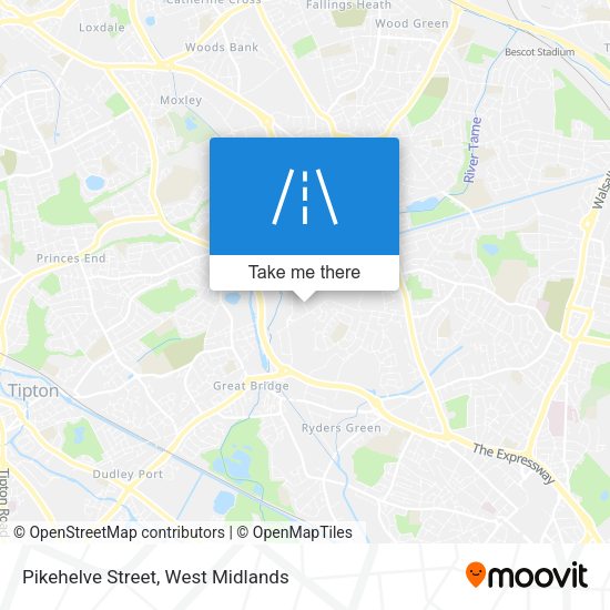 Pikehelve Street map
