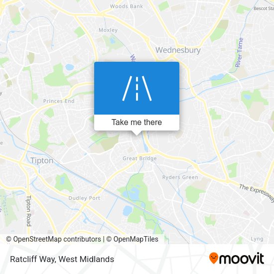 Ratcliff Way map