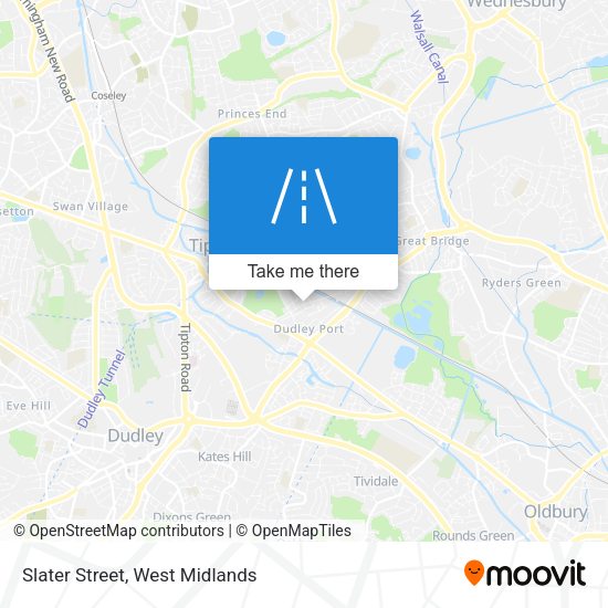 Slater Street map