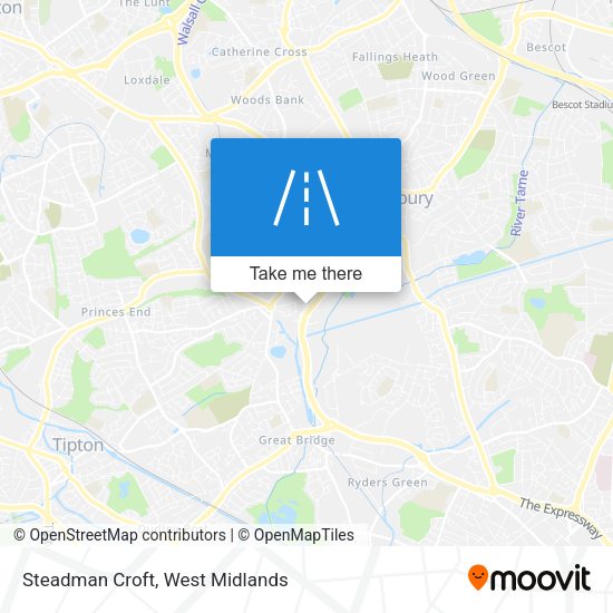 Steadman Croft map
