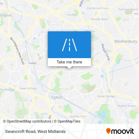 Swancroft Road map