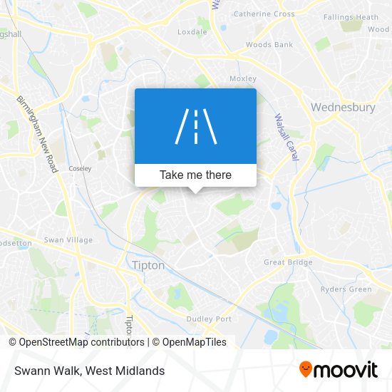 Swann Walk map
