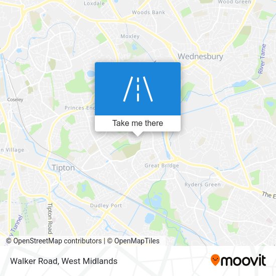 Walker Road map