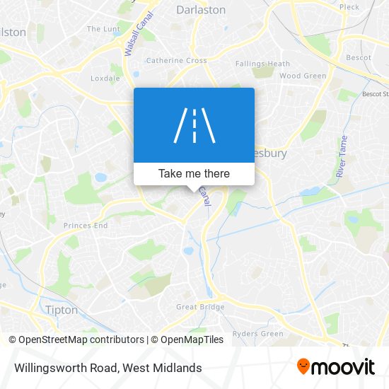 Willingsworth Road map