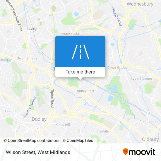 Wilson Street map