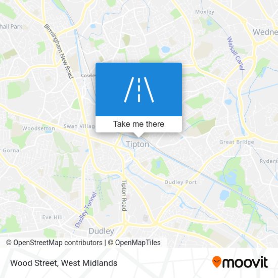 Wood Street map