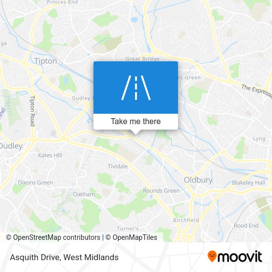 Asquith Drive map