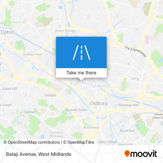 Balaji Avenue map