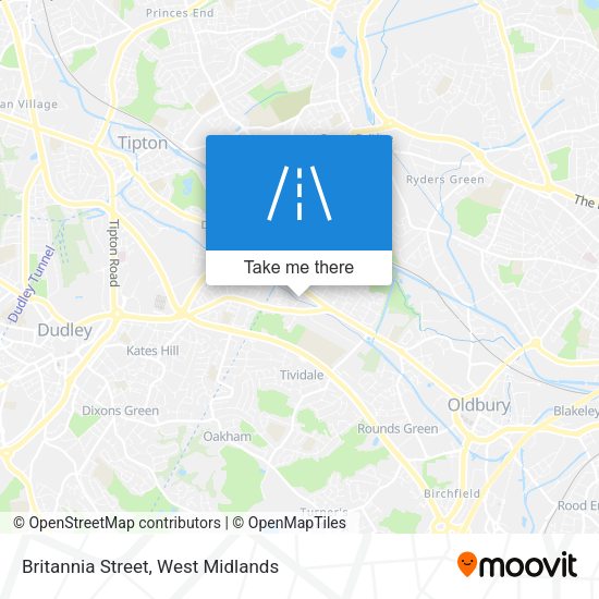 Britannia Street map
