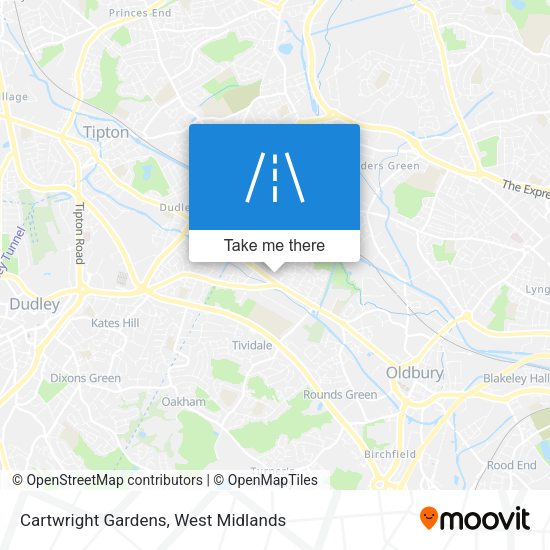 Cartwright Gardens map