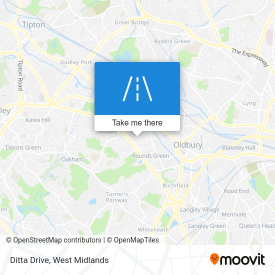 Ditta Drive map
