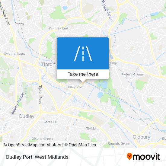 Dudley Port map
