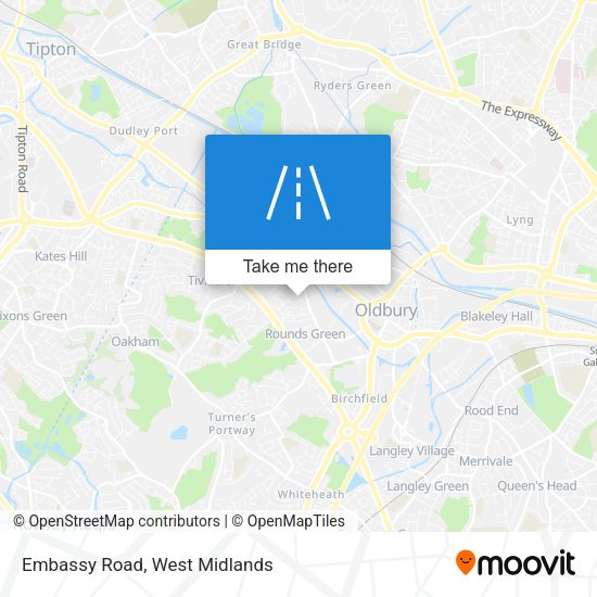 Embassy Road map