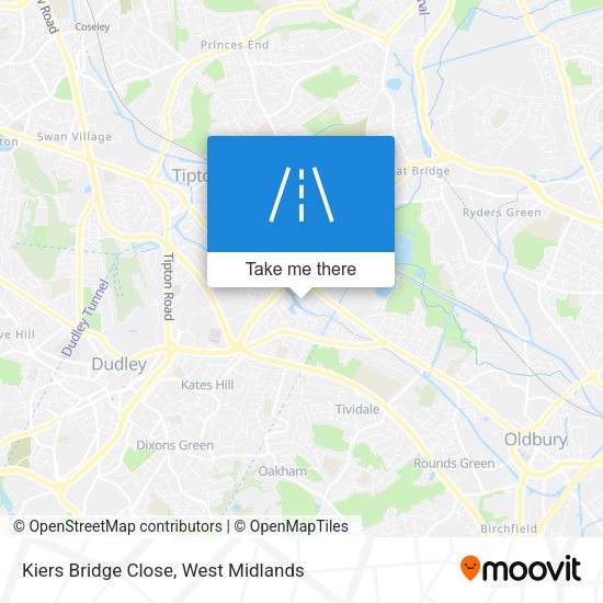 Kiers Bridge Close map