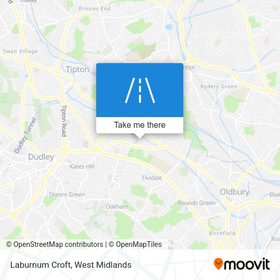 Laburnum Croft map