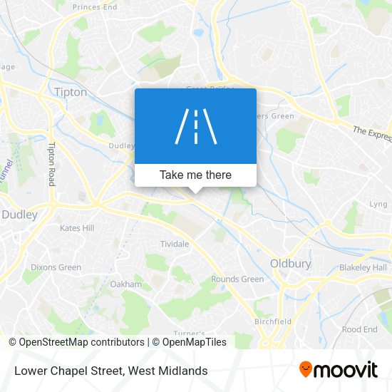 Lower Chapel Street map