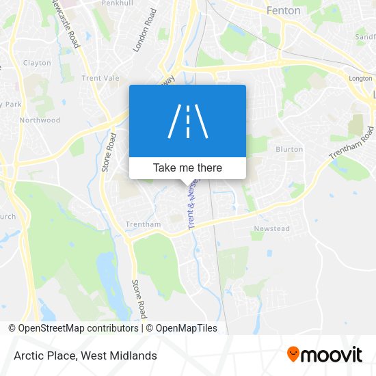 Arctic Place map