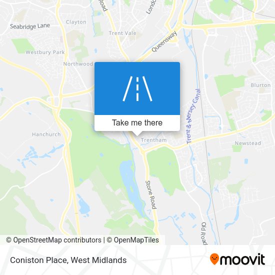 Coniston Place map