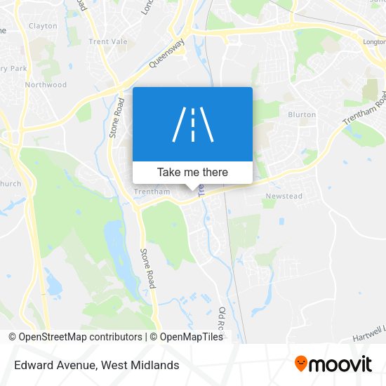 Edward Avenue map
