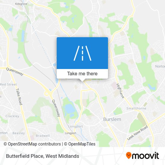 Butterfield Place map