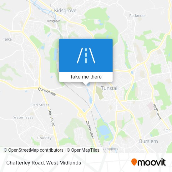 Chatterley Road map