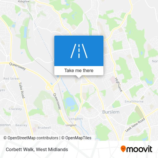 Corbett Walk map