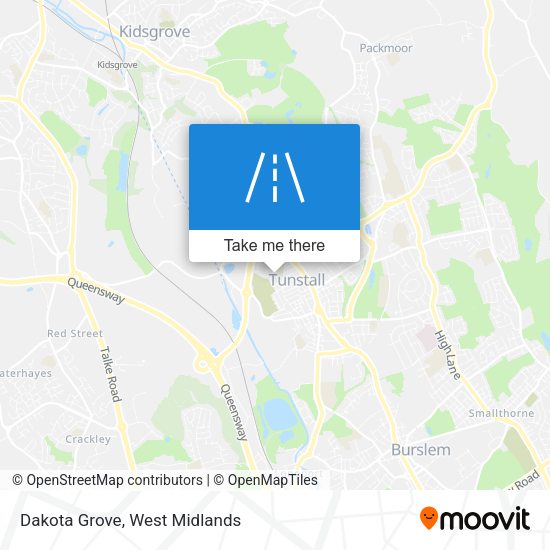 Dakota Grove map