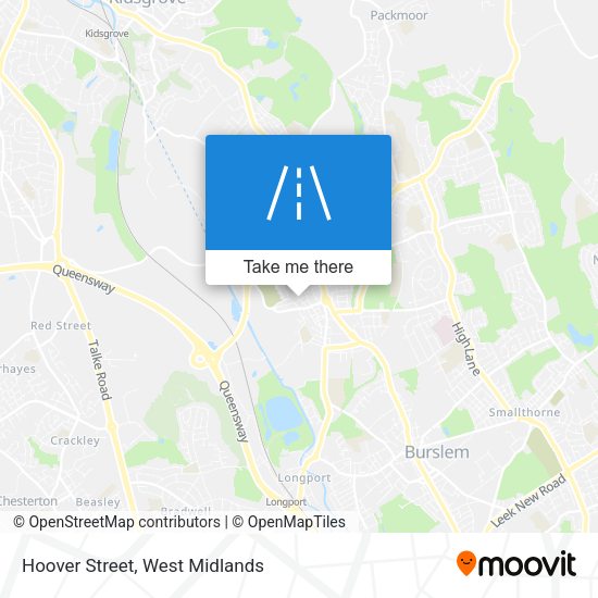 Hoover Street map