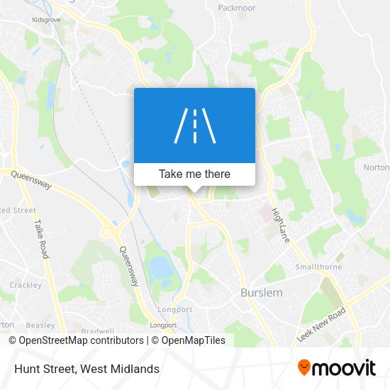 Hunt Street map