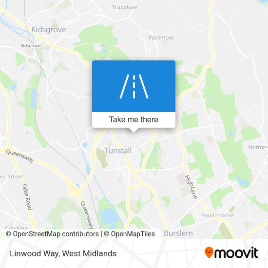 Linwood Way map