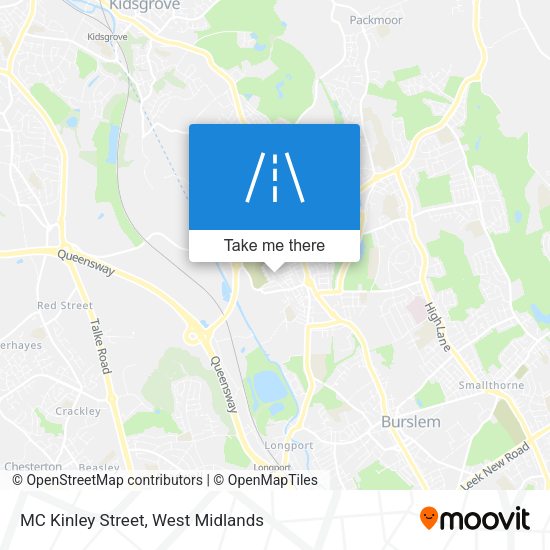 MC Kinley Street map