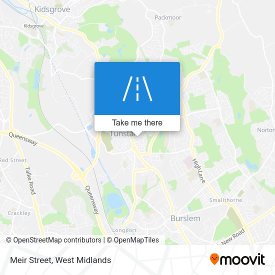 Meir Street map