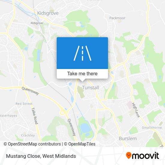 Mustang Close map