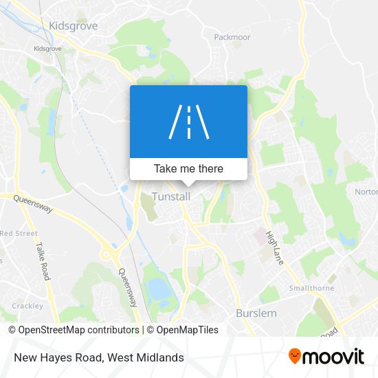 New Hayes Road map