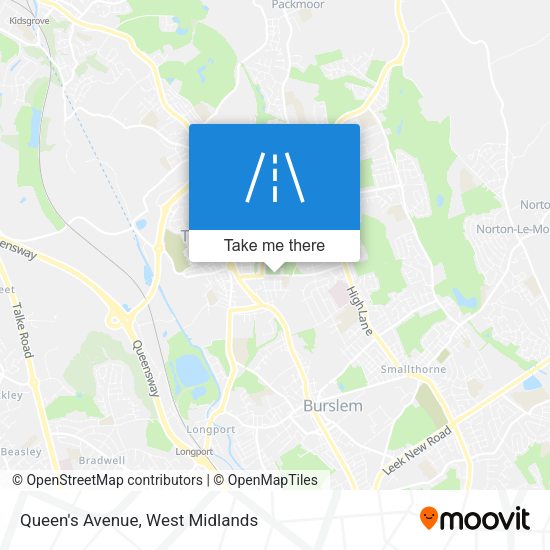 Queen's Avenue map