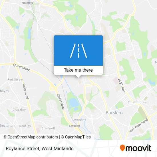 Roylance Street map