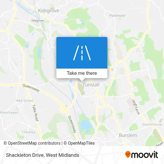 Shackleton Drive map