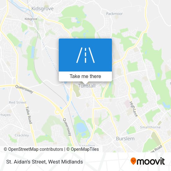 St. Aidan's Street map