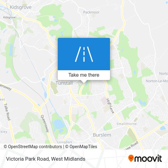 Victoria Park Road map
